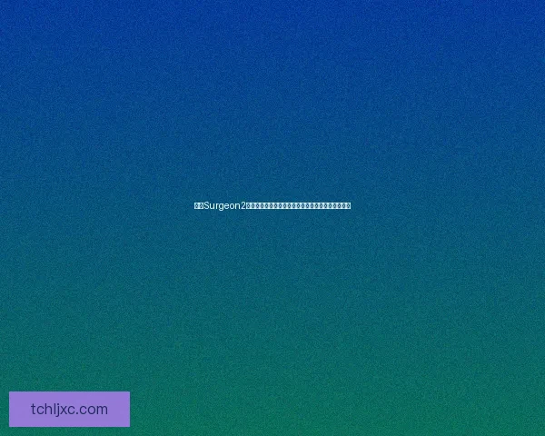 基于Surgeon2的智能医疗辅助系统在外科手术中的应用与前景分析